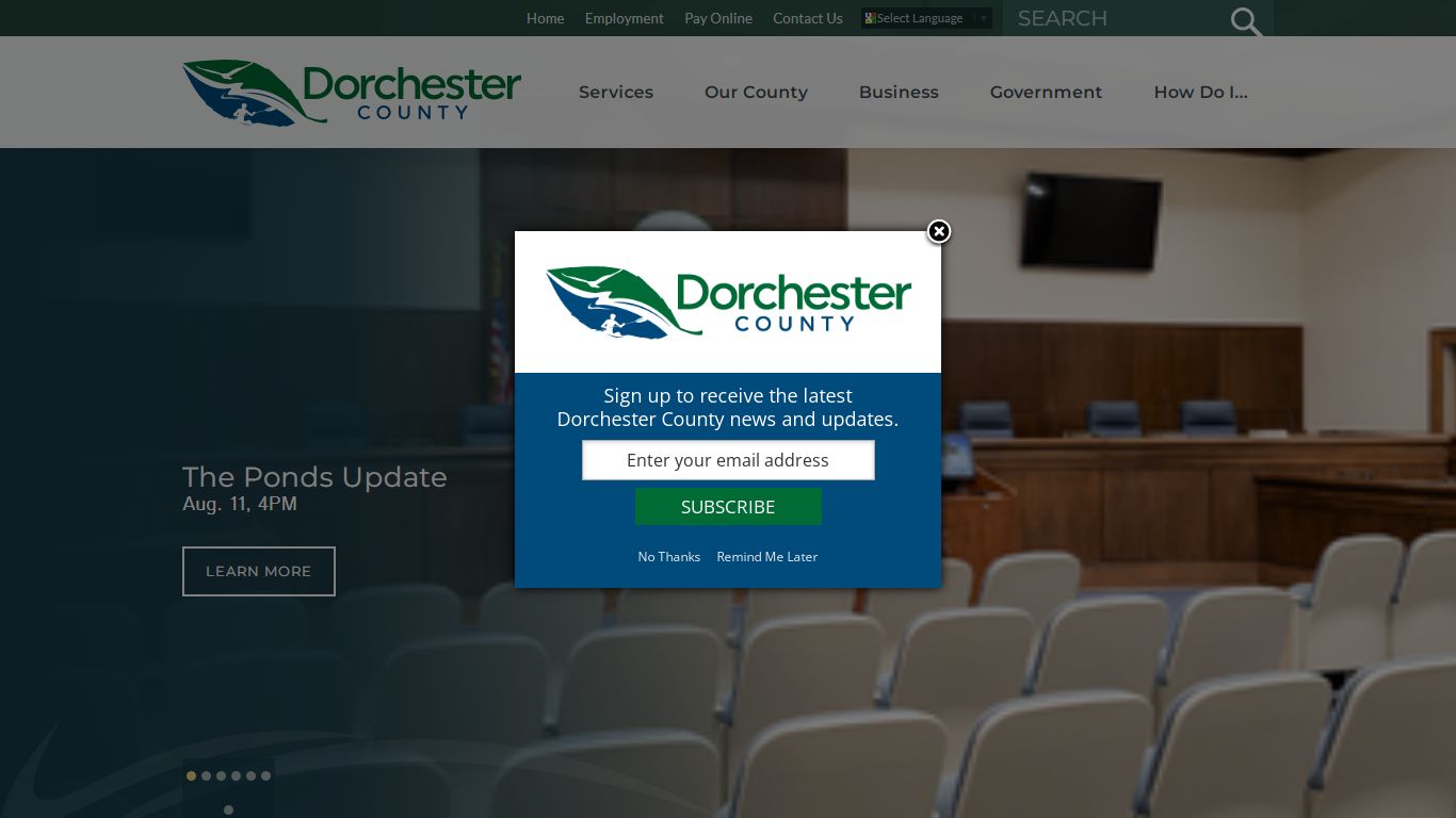 Dorchester County, SC website | Home